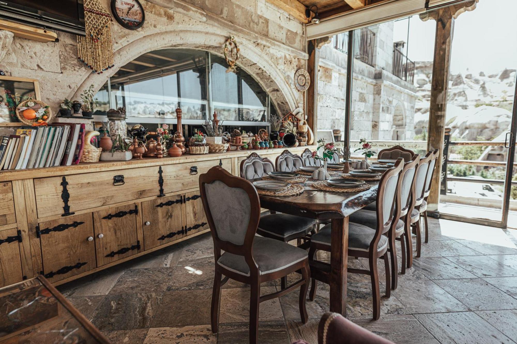 גורמה Sah Saray Cave Suites Halal Hotel מראה חיצוני תמונה