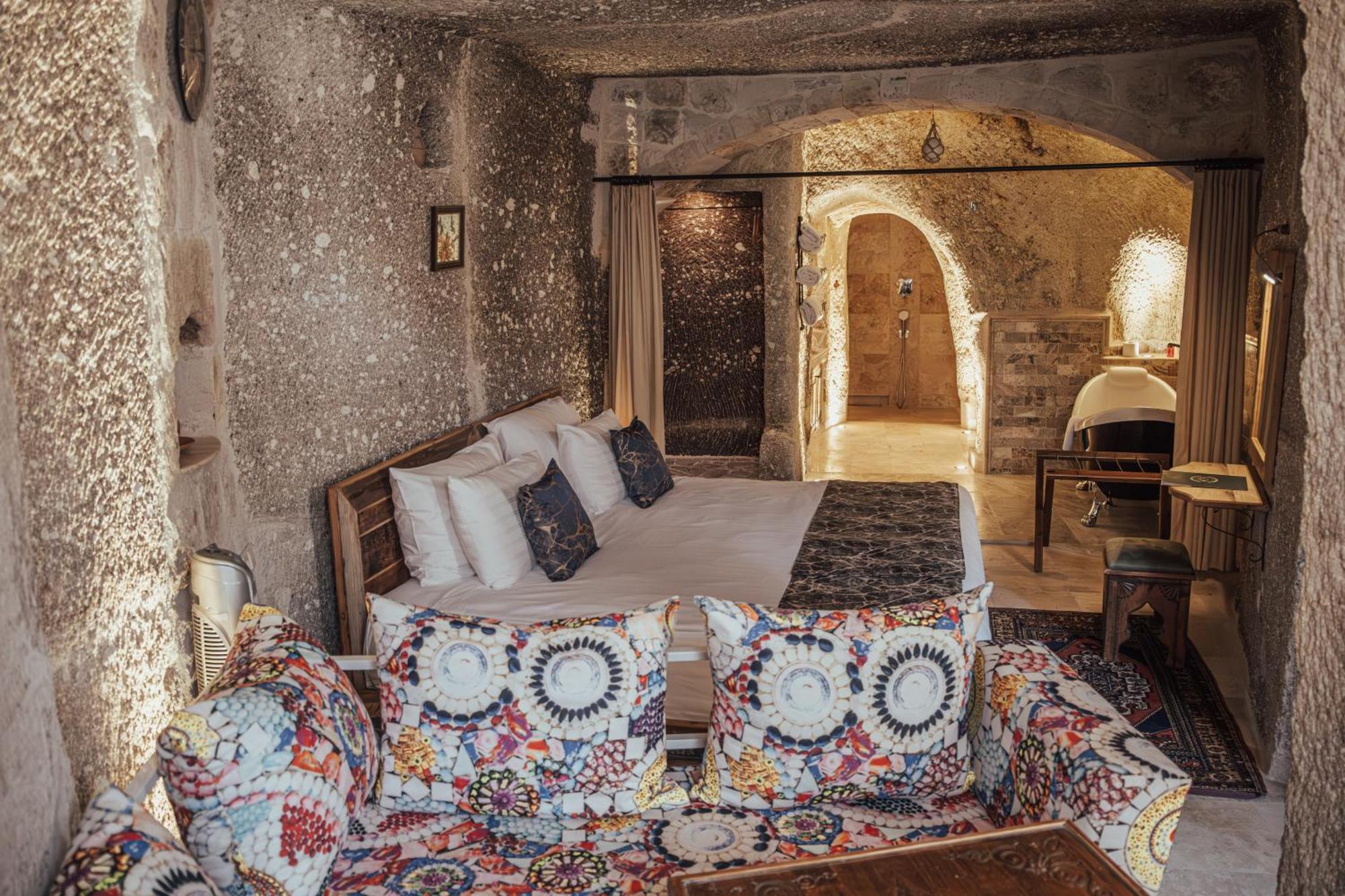 גורמה Sah Saray Cave Suites Halal Hotel מראה חיצוני תמונה