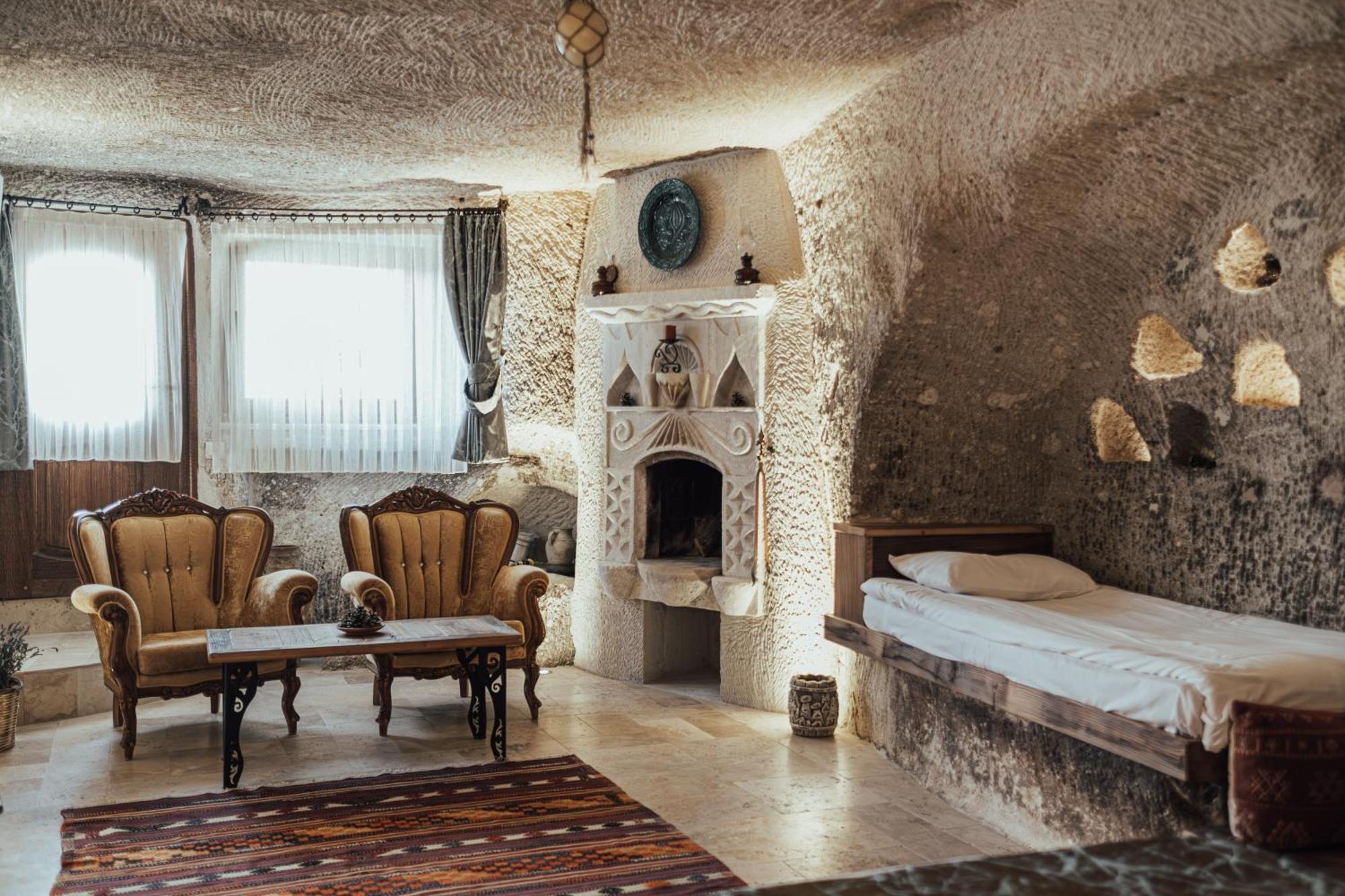 גורמה Sah Saray Cave Suites Halal Hotel מראה חיצוני תמונה