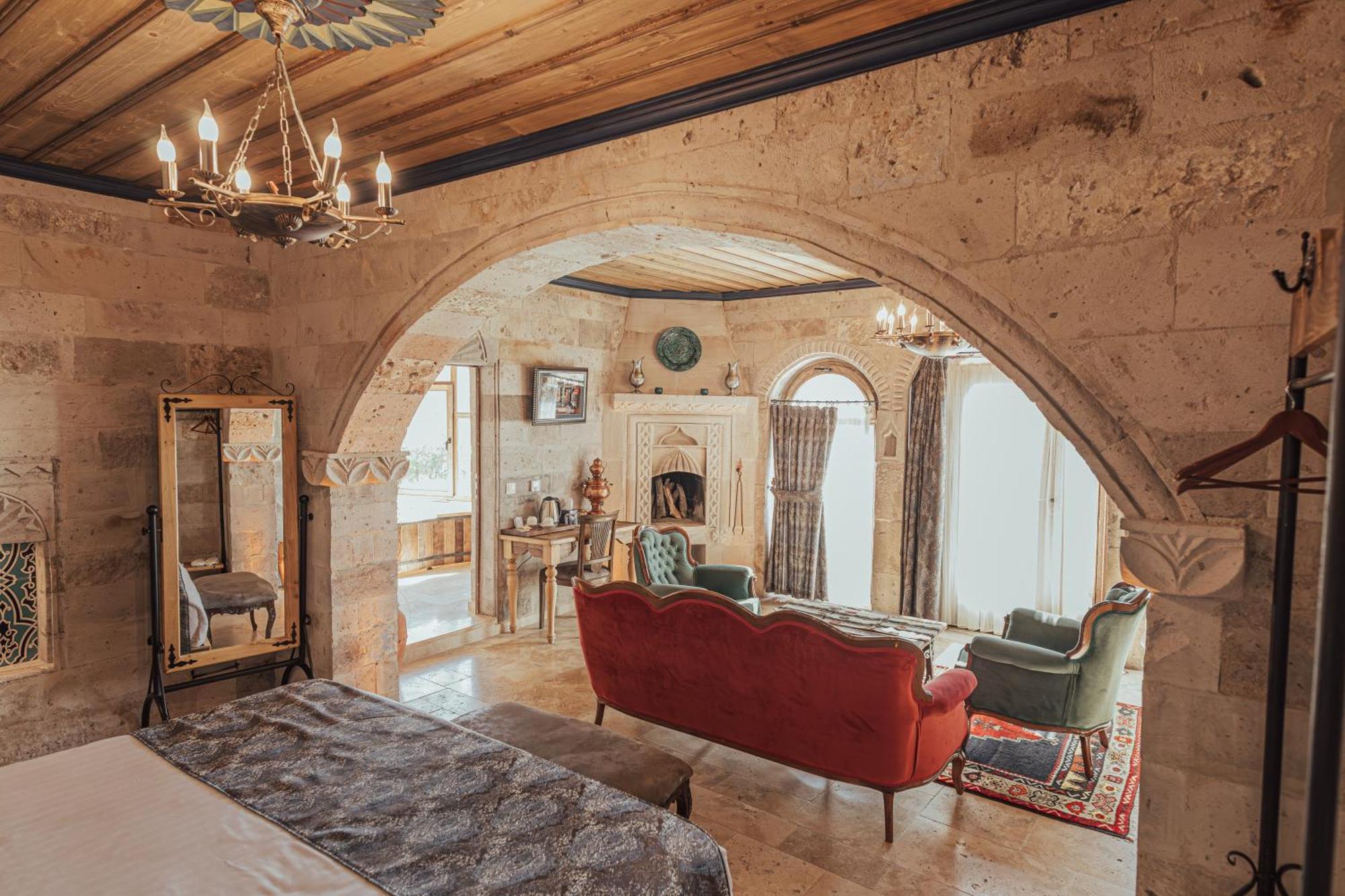 גורמה Sah Saray Cave Suites Halal Hotel מראה חיצוני תמונה