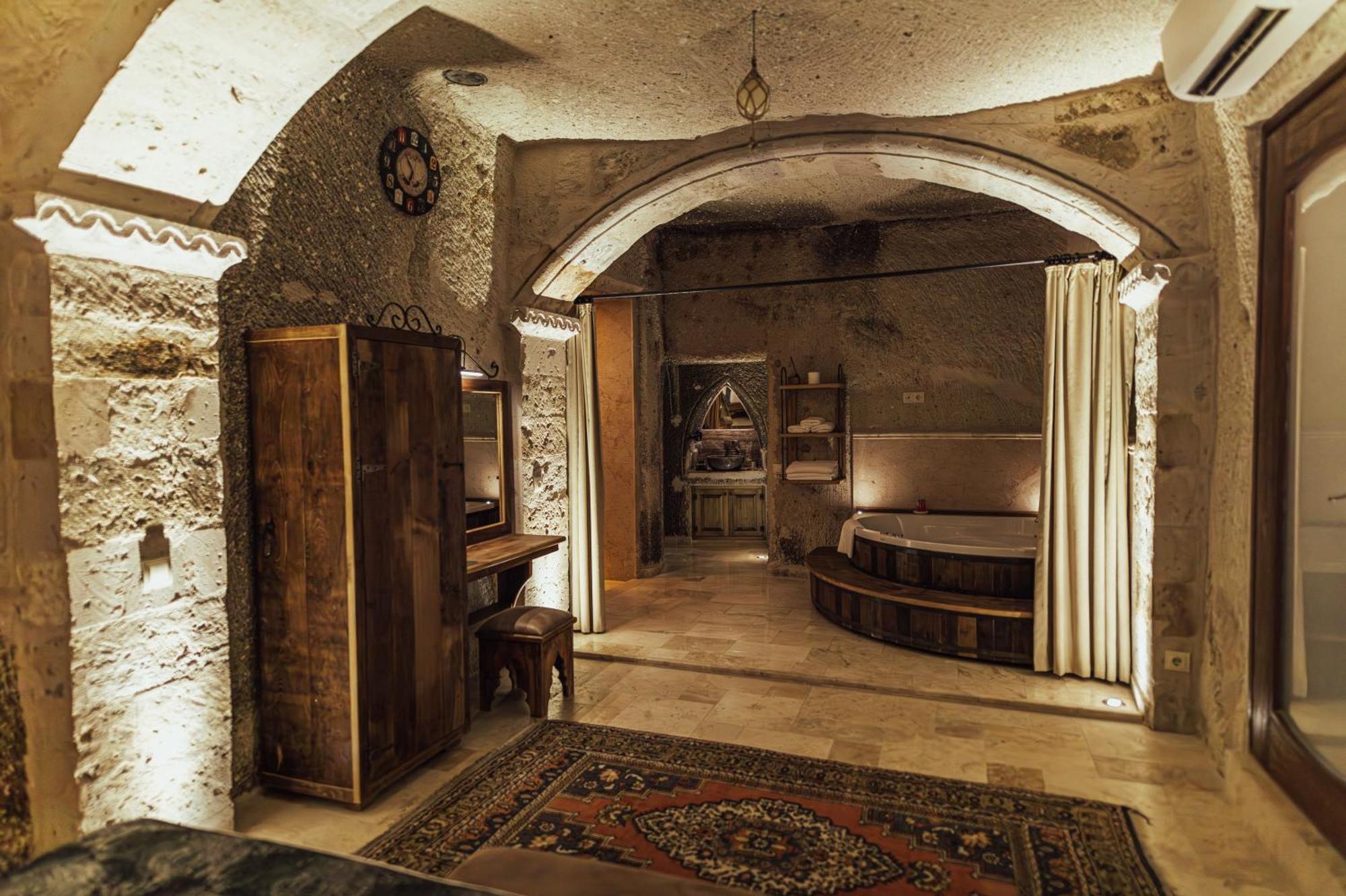 גורמה Sah Saray Cave Suites Halal Hotel מראה חיצוני תמונה