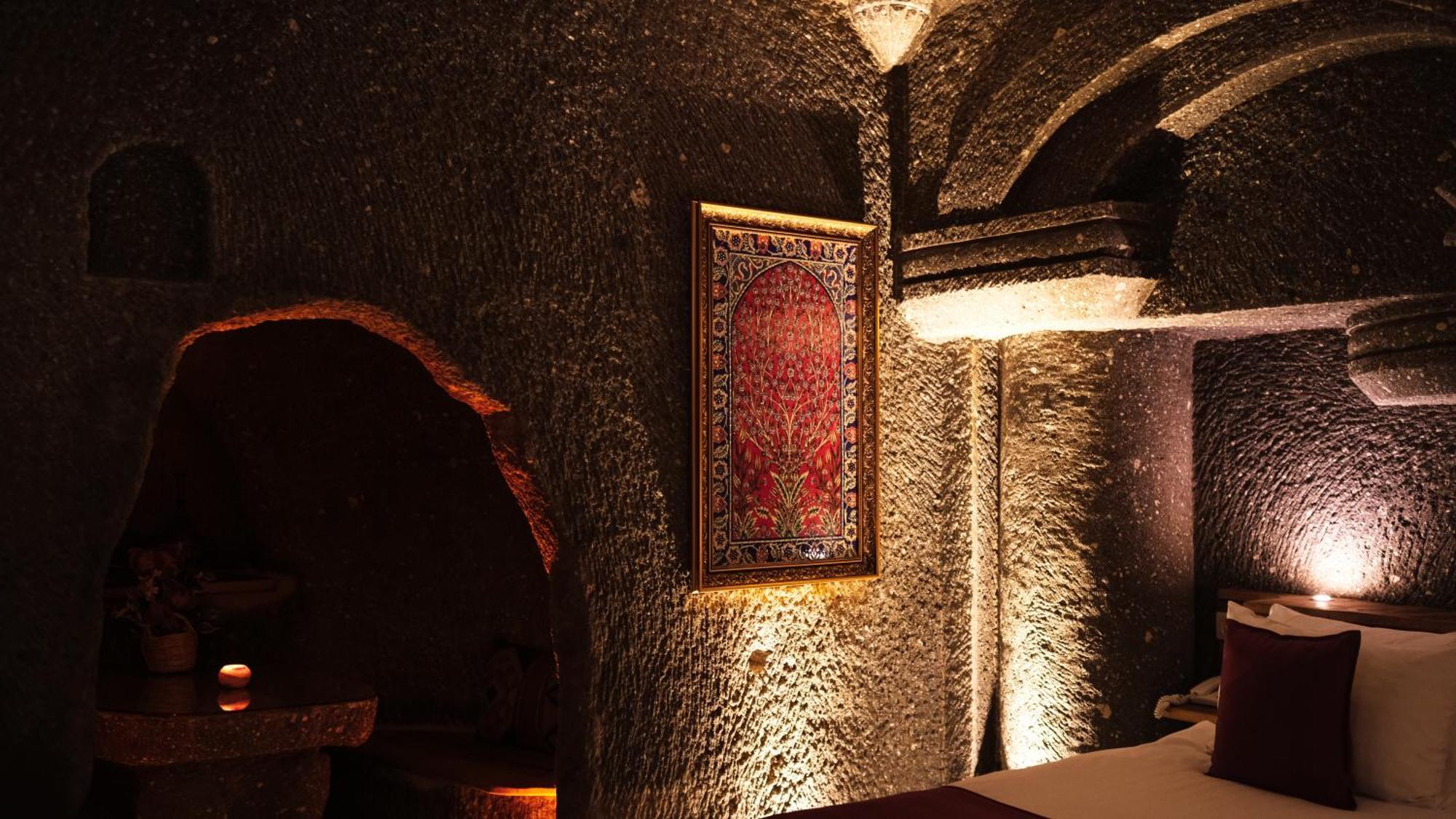 גורמה Sah Saray Cave Suites Halal Hotel מראה חיצוני תמונה