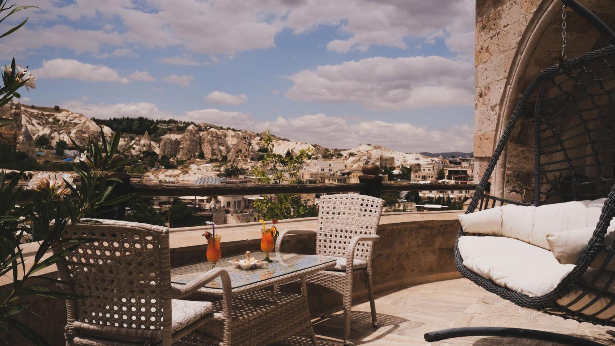 גורמה Sah Saray Cave Suites Halal Hotel מראה חיצוני תמונה