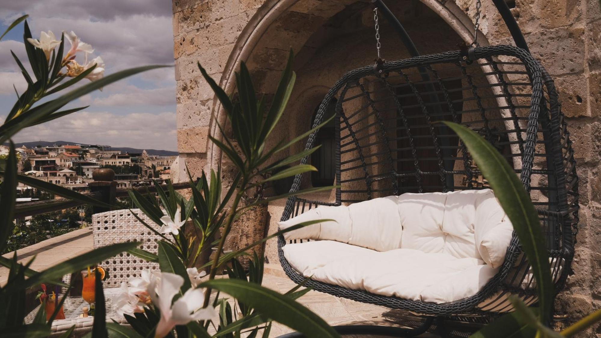 גורמה Sah Saray Cave Suites Halal Hotel מראה חיצוני תמונה